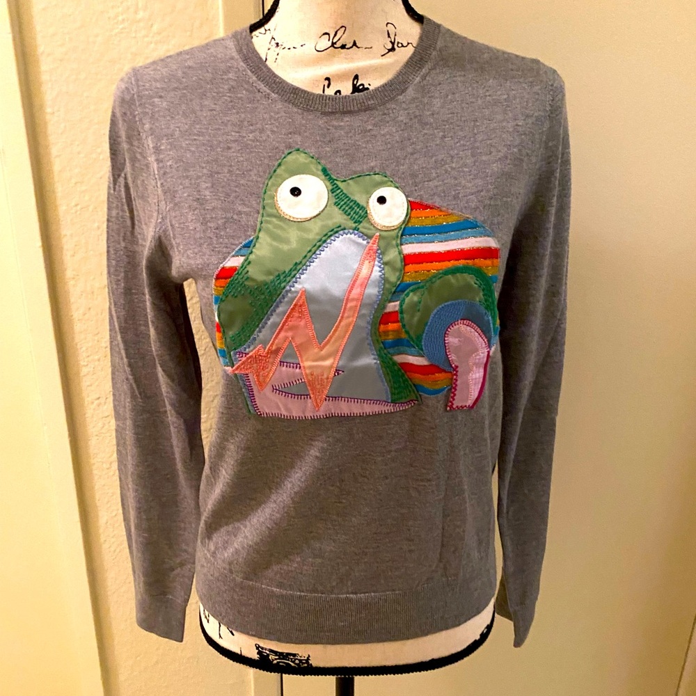 🖤BNWOT Marc Jacobs RARE Frog & Mushroom Sweater! 🍄